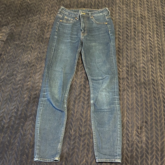 H&M Blue Women's Jeans Jeggings - Picture 2 of 4